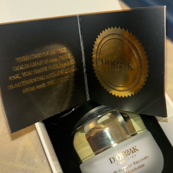 D’OR24k NIB multi vitamin recovery 24H moisturizer prestige endless beauty 50 ML - Picture 8 of 14